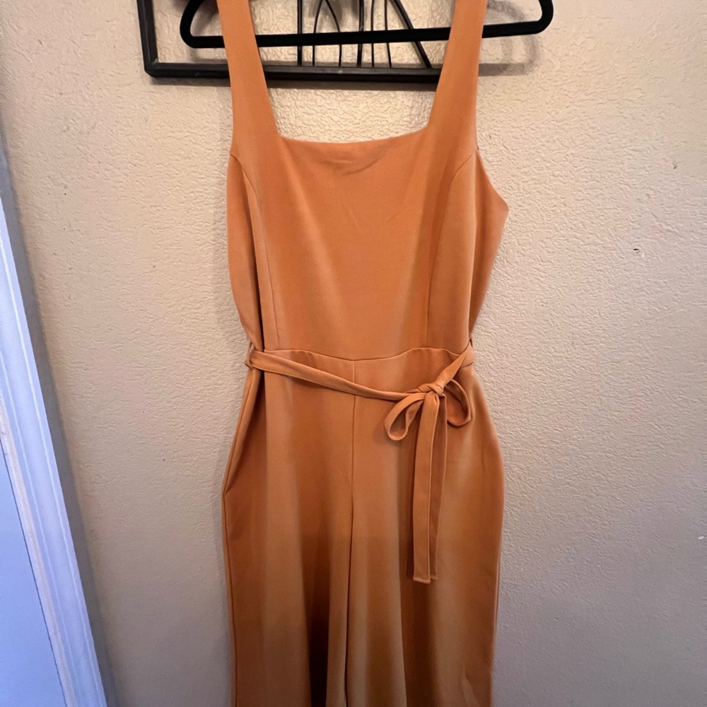 Simple Be yellow jumpsuit plus size